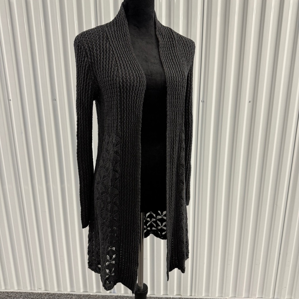 Belldini Women’s Black Knit Cardigan Size Small